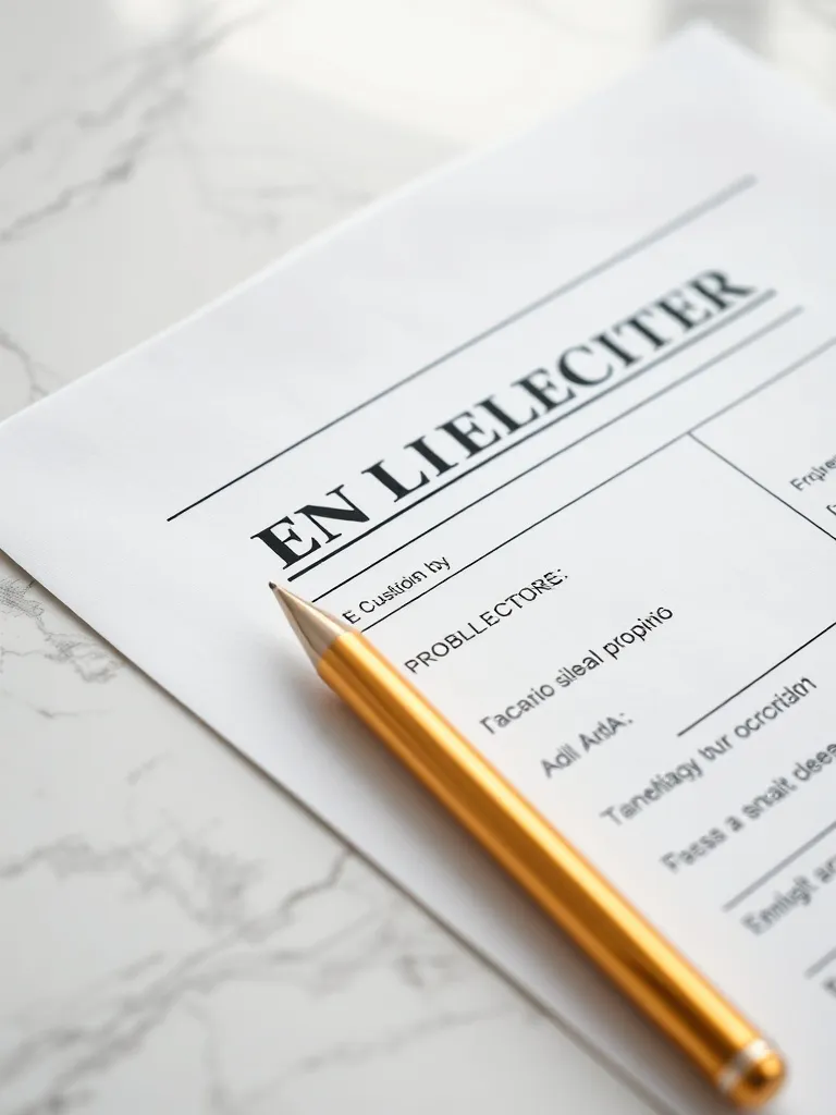 A close up of a university enrollment document with a gold p